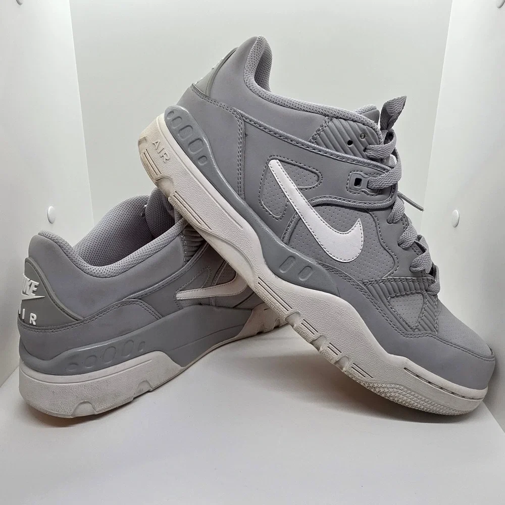 Nike Air Force III Low Wolf Grey White Men's Size 11 Sneakers 313640-002
